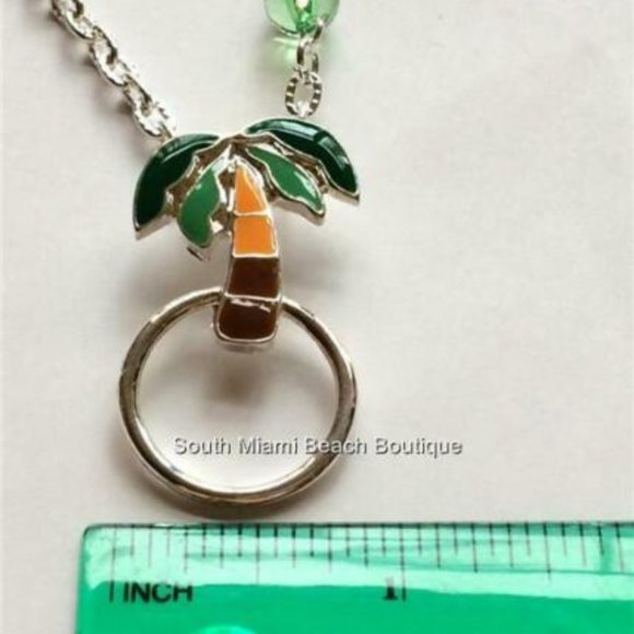 Palm Tree Necklace ID Lanyard Eyeglass Holder - Picture 8 of 12